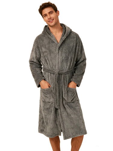 Peignoir homme microfibre - peignoir,