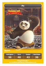 Carte Carrefour Dreamworks - kung fu panda - Po N°86