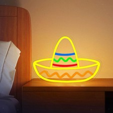 Enseigne lumineuse au néon murale à éclairage USB pour magasin, table de