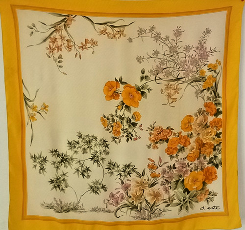 Lot foulards carrés en - de, 5