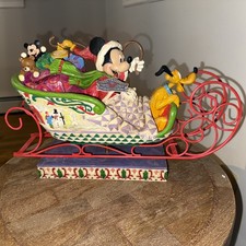 Jim Shore - Disney Traditions - Laughing All the Way Figurine by Enesco 4005726
