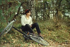 BEATRICE DALLE LES BOIS NOIRS 1989 VINTAGE PHOTO ORIGINAL  #1