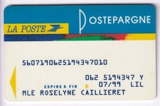 CARTE / CARD  BANQUE BANK