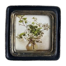 Cadre photo décoratif de luxe, ornement de bureau, support mural vintage