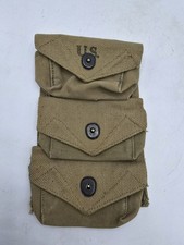 Pochette portes patates US WW2 militaria militaire guerre army 1944 Wwii