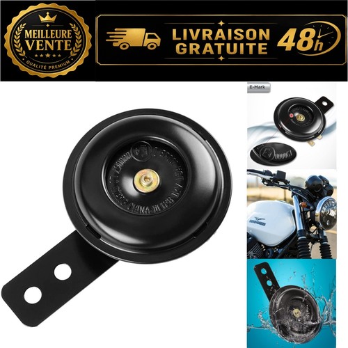Klaxon moto 12v universel - klaxon,