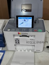 Epson PictureMate PM260 Personal Photo Lab Used Extra Refill Paper W/Power cord