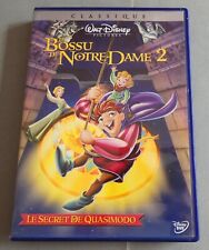 DVD WALT DISNEY CLASSIQUE LE BOSSU DE NOTRE DAME 2 LOSANGE N°62