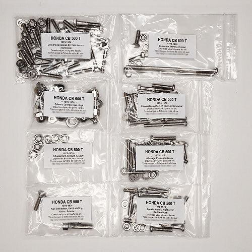 Honda 500 1975 - 1975-1976, kit