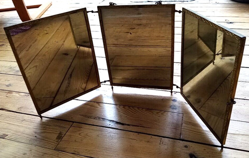 1900 grand miroir ancien - miroir,
