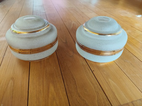 Lot abat jour globes en - globes,