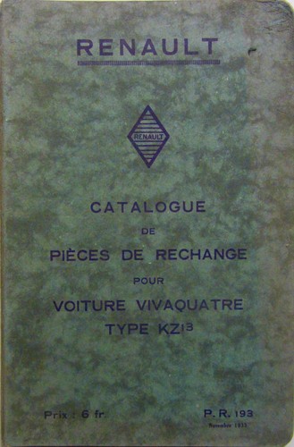1933 renault vivaquatre - ,