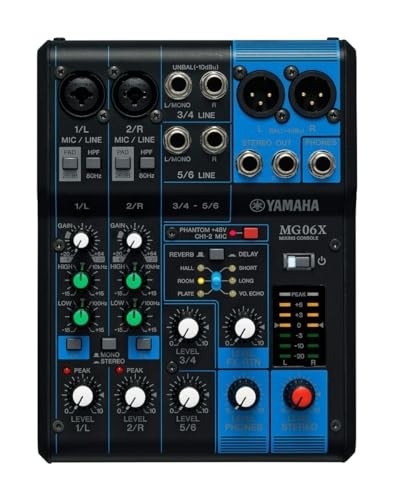 Yamaha mg06x channel - yamaha, 6-channel