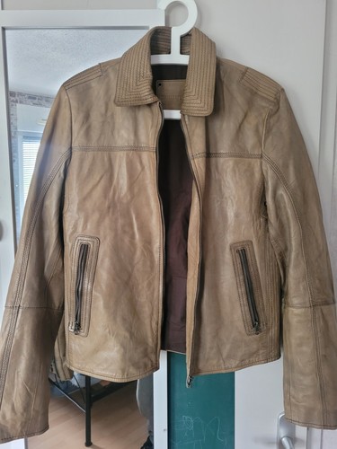 Korintage veste cuir - korintage, beige