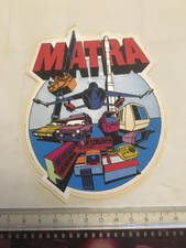 autocollant MATRA vintage