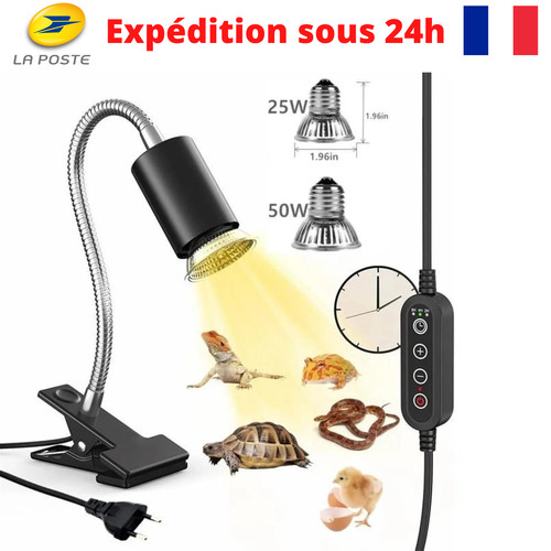 Lampe chauffante tortue avec - avec, 2