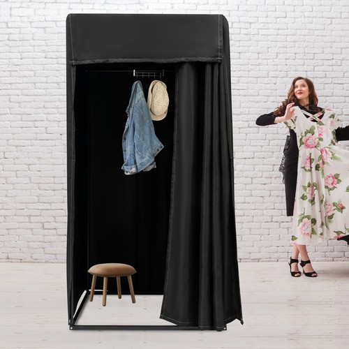 Portable fitting dressing room - fitting,