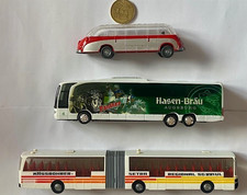 LOT OF 3PC. TOY BUSES. VINTAGE