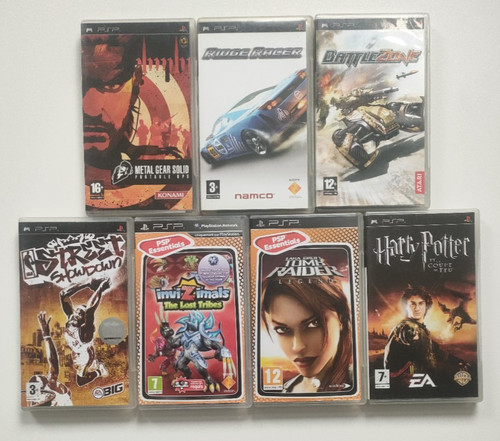 Lot jeux psp testés metal - jeux,