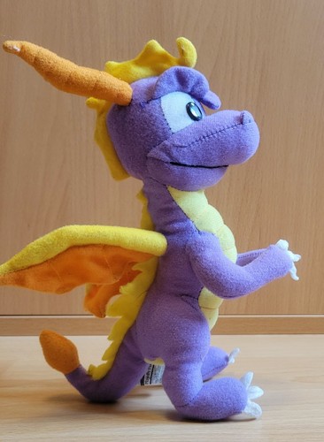 Ancienne peluche de spyro - ancienne,