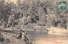 CPA 66 MOLITG LES BAINS PROMENADE ET WATER INTAKE OF THE ELECTRIC FACTORY