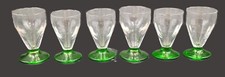 Lot de 6 anciens verres à
