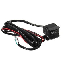 Fit for ATV/UTV Winch Rocker Switch Handlebars Control-Line Mount Warn