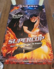 SUPERCOP DVD MOVIE POSTER 1 Sided ORIGINAL 27x40 JACKIE CHAN MICHELLE YEOH