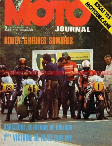 Moto journal 77 motobecane - ,