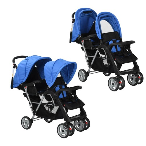 Poussette tandem rose - tandem, et