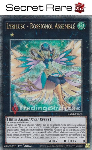 Lyrilusc rossignol - yu-gi-oh!,