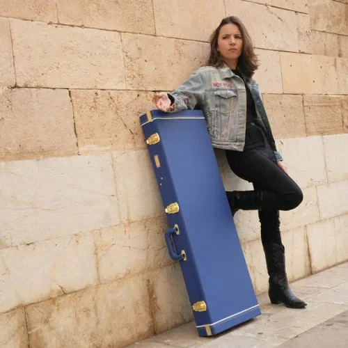 étui guitare électrique - Étui, bois