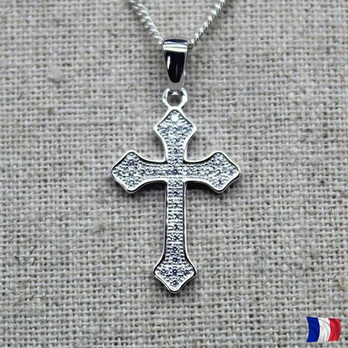 Pendentif croix argent - , 925