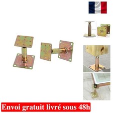 Lot de 2 Supports de Poteau