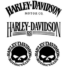 Adhésifs Stickers Harley