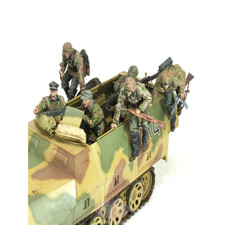 1/16 6pcs Resin Model Kit German Soldiers Assault Raiders WW2 (no tank) Unpainte