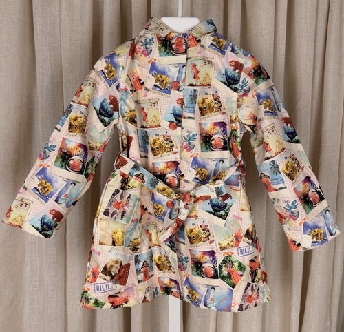 Oilily belted hooded polaroid - belted, *polaroid
