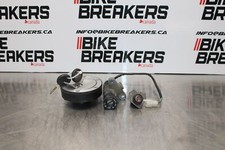 08 MOTO GUZZI BREVA 750 IGNITION LOCK KEY SET W/ GAS CAP AND SEAT LOCK BB154