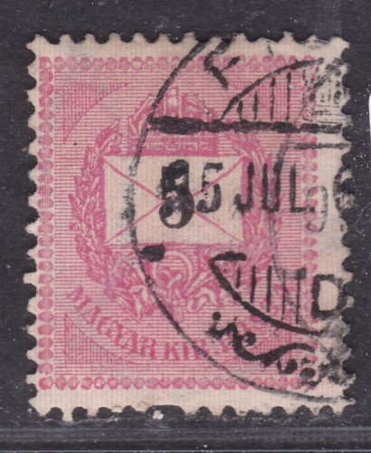 Timbre 1888 hongrie - 1888-98,
