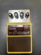 Ampli pédale d'effets guitare BOSS FBM-1 Bassman Fender '59 son 9 V alimenté ...