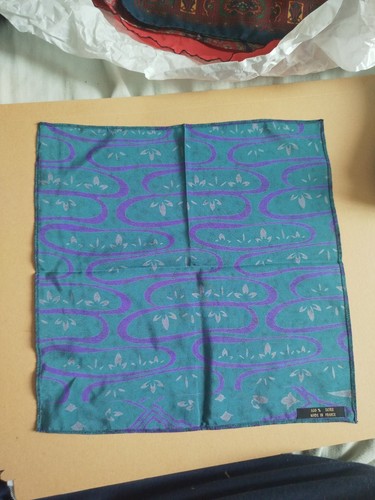Pochette soie naturelle - en,