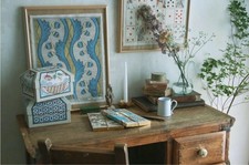 Antoinette Poisson Framed Domino Paper Grenades Wall Art 18th Century Inspired