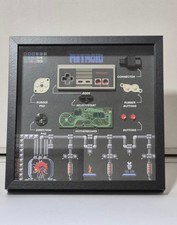 Shadowbox/Diorama Manette NES
