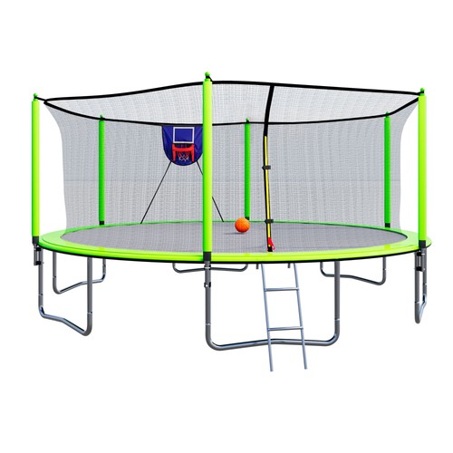 15ft trampoline basketball - 15ft,