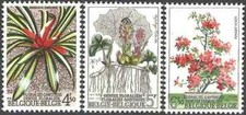 Timbres Flore Belgique 1741/3
