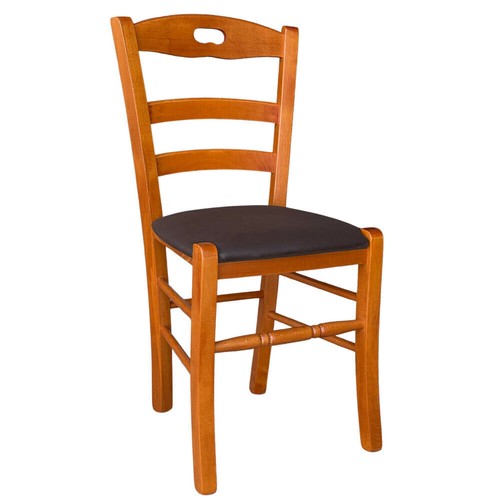 Chaise bois loris cerise - chaise,