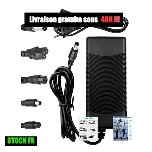 Chargeur trotinette - chargeur,