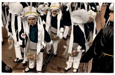 CPSM PF Belgium - Carnival of BINCHE - Les Paysans