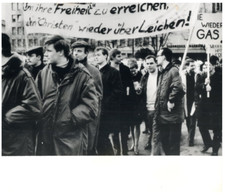 West Berlin, Student Demonstration Against the Vietnam War, 1966 Vintage 