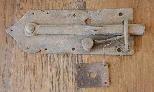 Ancien loquet clenche serrure - ancien, loquet-clenche-serrure-